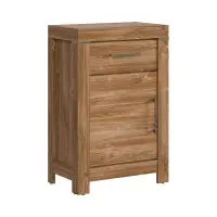 Cómoda Gent 66 cm con puertas y cajón roble stirling