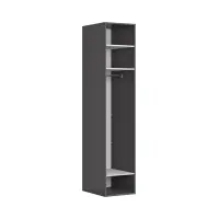 Armario de una puerta Flex 50 cm grafito