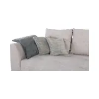 Sofá de tres plazas Royal IV plegable con arcón taupe