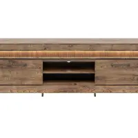 Mueble RTV Torin 180 cm con 2 puertas y estantes roble ribbeck