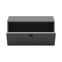 Armario System 64 de una puerta grafito