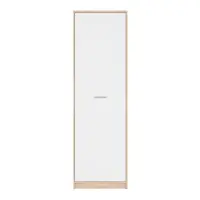 Estantería Nepo Plus 60 cm con puertas roble sonoma/blanco