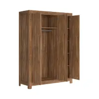 Armario de tres puertas Gent 150 cm roble stirling
