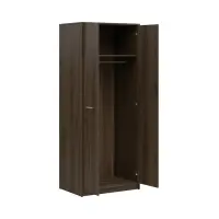 Armario de dos puertas Nepo Plus 80 cm roble noble