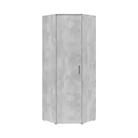 Estantería de esquina MultiDo 71,5x71,5 cm con puertas atelier claro