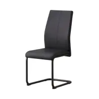 Silla tapizada Anne PH negra