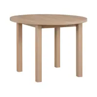 Mesa extensible redonda Balard 100-180/100 roble sonoma