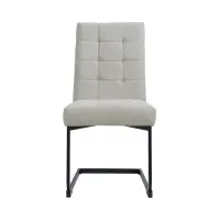 Silla tapizada Maurice beige