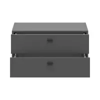 Комод System 64 с 2 ящиками графитовый