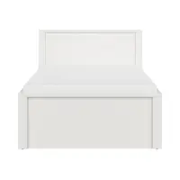 Cama Kaspian T 120x200 blanca