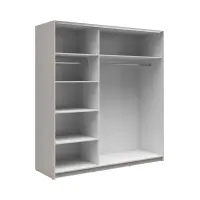 Armario de puertas correderas Tetrix 183 cm cachemira