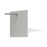 Armario de dos puertas Loksa 101 cm pino andersen blanco/roble grandson