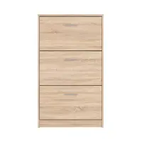 Zapatero Nepo Plus 70 cm con 3 puertas roble sonoma