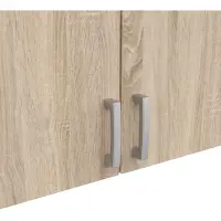 Altillo rinconero para armario Brando 165 cm con 2 puertas roble sonoma