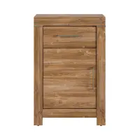 Cómoda Gent 66 cm con puertas y cajón roble stirling