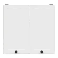 Armario de cocina superior Junona Line 60 cm con 2 puertas roble bernstein/blanco