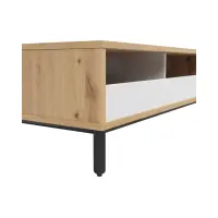 Mesa de centro Gap 110x60 roble artisan/blanco