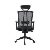 Silla giratoria Nao negra