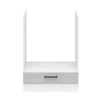 Mueble de cocina para horno encastrable Junona Line 60 cm gris claro brillo