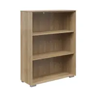 Estantería Nevada 81 cm con 2 estantes roble riviera