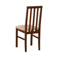 Silla tapizada Ramen beige