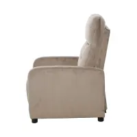 Sillón tradicional Monti con función relax beige