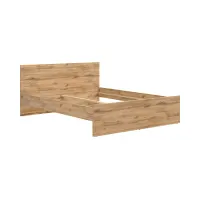 Cama Zele 160x200 roble wotan