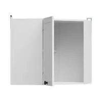 Armario de cocina superior Junona Line 60 cm de esquina izquierdo/derecho blanco