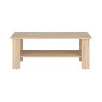 Mesa de centro Nepo Plus 115x56 con estante roble sonoma