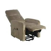 Sillón tradicional Grand con función relax beige