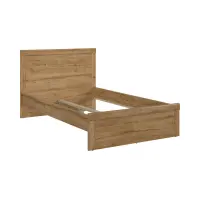 Cama Holten 120x200 roble waterford