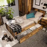 Szuflada pod łóżko Weston sosna old style