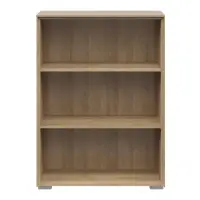Estantería Nevada 81 cm con 2 estantes roble riviera