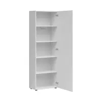 Estantería Neno 60 cm con puertas blanca
