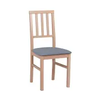 Silla tapizada Aren gris