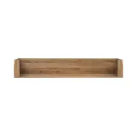 Estante de pared Bergen 156 cm alerce sibiu dorado