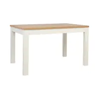Mesa extensible Maren 130/180x90 roble wotan/blanco