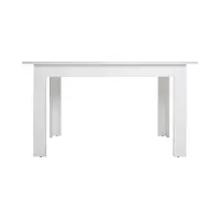 Стол прямоугольный STO/138 BIS 137x80 белый альпийский