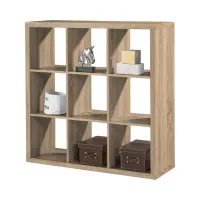 Estantería Style III 112 cm con 9 estantes roble sonoma