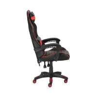 Silla gaming X-Play con cojines negro-roja