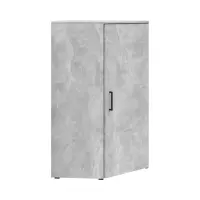 Estantería de esquina MultiDo 71,5x71,5 cm con puertas atelier claro