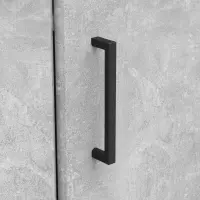 Estantería de esquina MultiDo 71,5x71,5 cm con puertas atelier claro