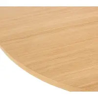 Mesa extensible Eland 100/150/200x100 chapa de roble natural