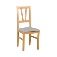 Silla tapizada Filo gris