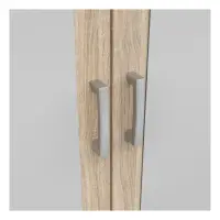 Armario de esquina Brando 117x117 cm roble sonoma