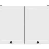 Armario de cocina superior Junona Line 80 cm con 2 puertas roble bernstein/blanco