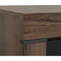 Cómoda Balin 160 cm con 2 puertas y 3 cajones roble monastery/roble negro