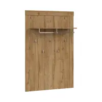 Perchero de pared para recibidor Holten 93x132 cm roble waterford
