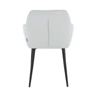 Silla tapizada Stu beige