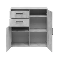 Cómoda MultiDo 80 cm con 2 puertas y 2 cajones atelier claro